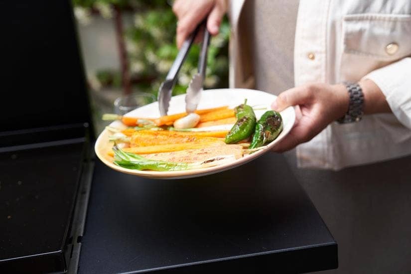 Le marquier Piastra Liscia A Gas 260 Original Duo Edition Carrello E Coperchio Inclusi Piastra Liscia A Gas 260