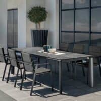 Talenti Milo tavolo da pranzo estendibile in ceramica 160-215×95