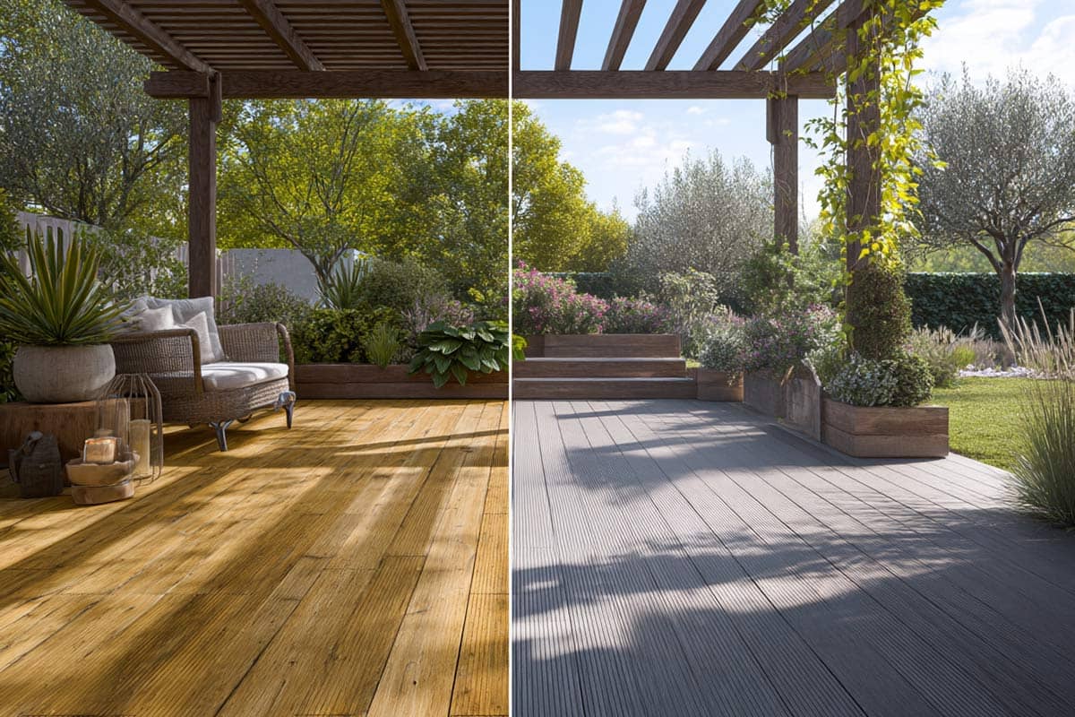 Pavimentazioni in WPC vs Legno: cosa scegliere per il tuo spazio esterno?