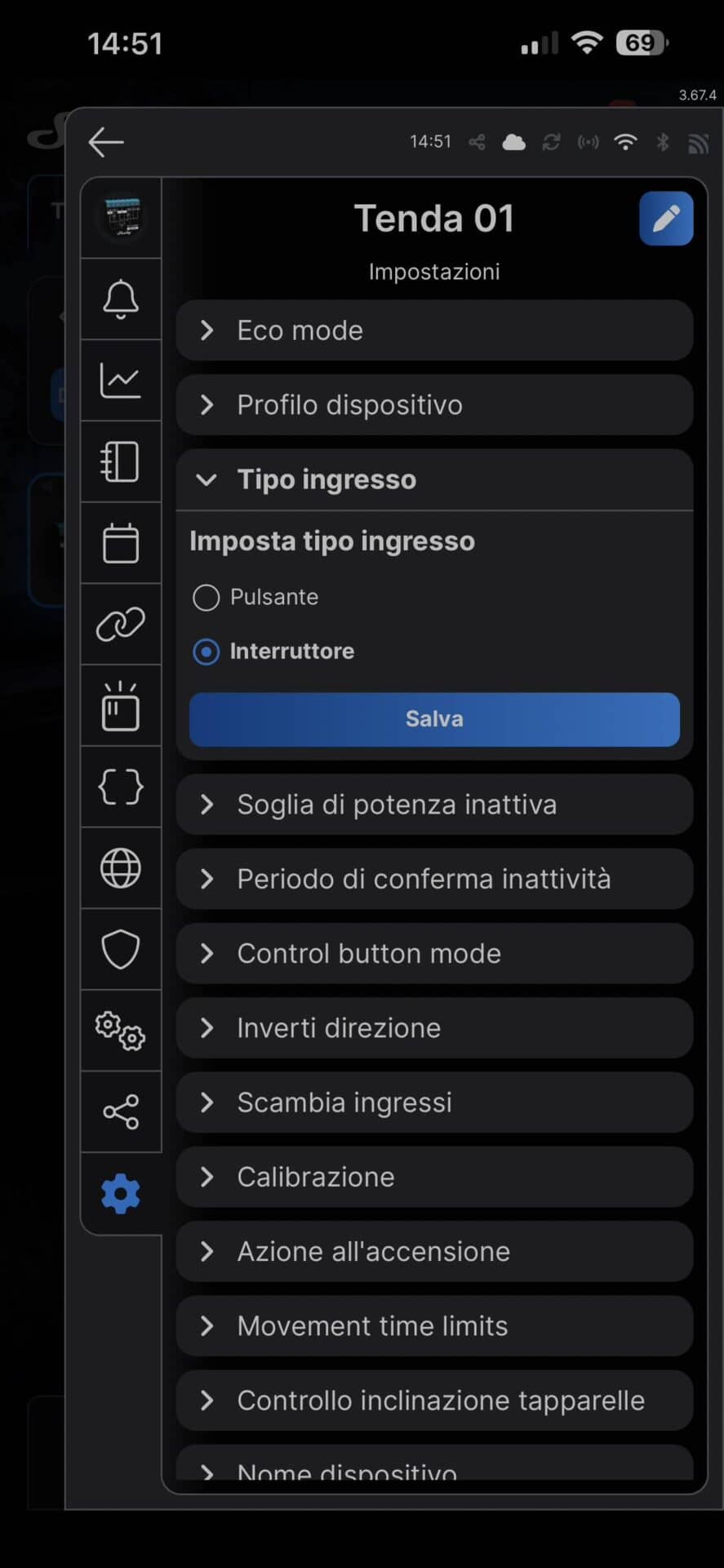 Come domotizzare una Tenda da sole con Shelly 2 domotica tende con shelly