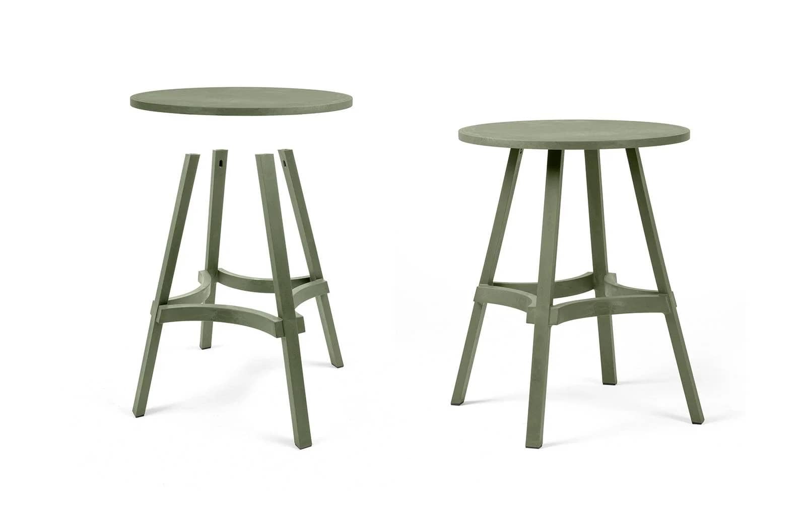 Tavolo in plastica riciclata Nardi Combo 70 Tavolo in plastica riciclata Nardi Combo 70